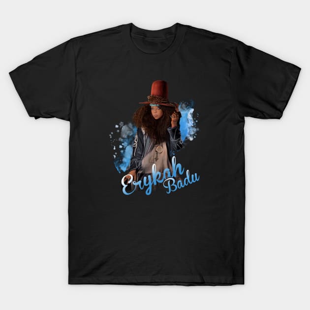 Erykah painting T-Shirt by Buddydoremi